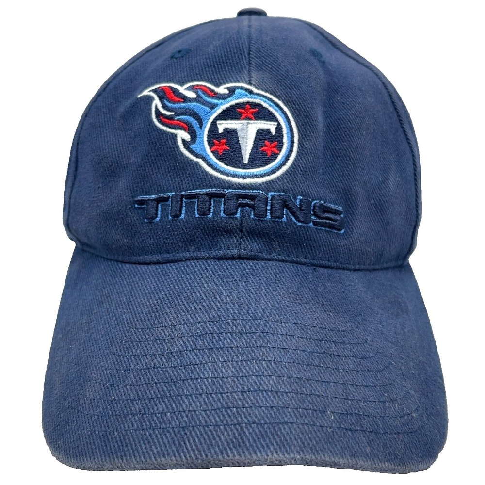 Vintage Tennessee Titans Hat Cap Strap Back Dad Baseball‎ Twill Y2K Adjustable